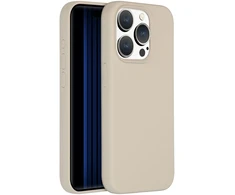 Accezz skysto silikono dėklas su MagSafe, skirtas iPhone 15 Pro – Stone