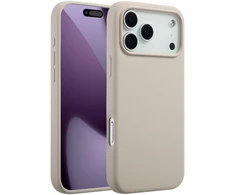 Accezz skysto silikono dėklas su MagSafe, skirtas iPhone 17 Pro Max – Stone