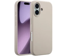 Accezz skysto silikono dėklas su MagSafe, skirtas iPhone 17 – Stone