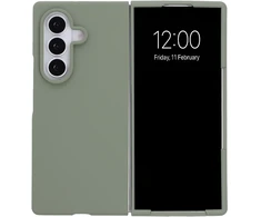 Accezz skysto silikono dėklas su MagSafe, skirtas Samsung Galaxy Z Fold 8 Ultra – vario žalumo