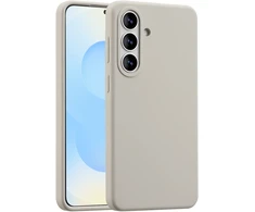 Accezz skysto silikono dėklas su MagSafe, skirtas Samsung Galaxy S26 Plus – Stone