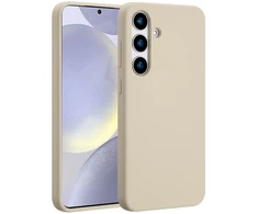 Accezz skysto silikono dėklas su MagSafe, skirtas Samsung Galaxy S25 Plus – Stone