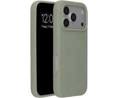 Accezz skysto silikono dėklas su MagSafe, skirtas iPhone 18 Pro / 17 Pro – Cooper Žalias
