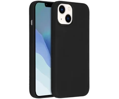 Accezz skysto silikono dėklas su MagSafe, skirtas iPhone 14 / 13 – juodas