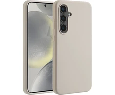 Accezz skysto silikono dėklas su MagSafe, skirtas Samsung Galaxy S24 FE – Stone