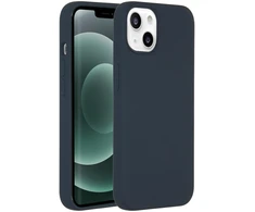 Accezz skysto silikono dėklas su MagSafe, skirtas iPhone 13 Mini – tamsiai mėlynas