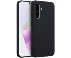 Accezz skysto silikono dėklas su MagSafe, skirtas Samsung Galaxy A36 / A56 – juodas