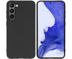 Accezz spalvotas TPU dėklas, skirtas Samsung Galaxy S23 Plus – juodas