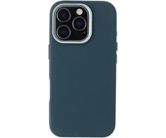 Accezz tinklelio tipo nugarėlės dėklas su MagSafe, skirtas iPhone 16 Pro – tamsiai mėlynas
