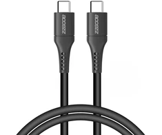 Accezz USB-C į USB-C laidas – 1 m – Juodas