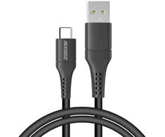 Accezz USB-C į USB laidas – 1 m – Juodas