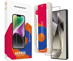 Accezz viso ekrano apsauginė grūdinto stiklo plėvelė su aplikatoriumi, skirta Samsung Galaxy S25 Ultra