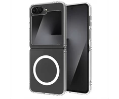 Accezz Xtreme Impact dėklas, skirtas Samsung Galaxy Z Flip 7 FE – skaidrus