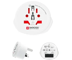 Adapteris UK kištukas – universalus lizdas 230V 7A SKROSS