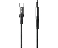 AWEI Adapteris CL-116T USB-C/Jack 3.5 juodas