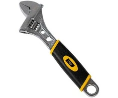 Reguliuojamas veržliaraktis su plastikine rankena Deli Tools 8"