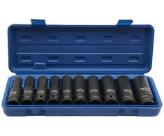 ADLER LONG SOCKET RINKINYS 1/2 "10vnt. METAL CASE