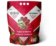 Agrochema Trąšos braškėms ir žemuogėms, 4kg