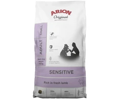 AIN ARION Original Sensitive Small ėriena Mono – sausas Maistas šunims – 7kg