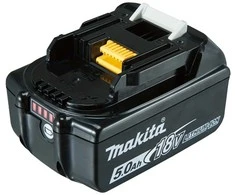 Akumuliatorius Makita BL1850B, 8 V 5,0 Ah, su indikatoriumi