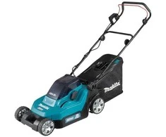 Makita DLM382PM2 Cordless LawnMower 2X18V, 38cm, 2X4,0Ah Li-ion DC18RD 3 in 1 (Cutting/Collecting/Mulching)