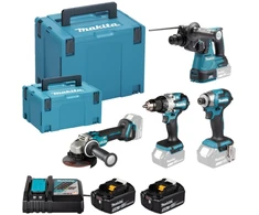 Makita Akumuliatorinių įrankių komplektas LXT® DLX4200JX1 LXT® 18V