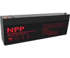 Akumuliatorius 12V 2.3Ah T1(F1) Pb AGM NPP
