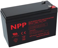 Akumuliatorius 12V 7.2Ah T2(F2) Pb AGM NPP
