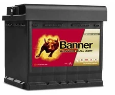 Banner 50Ah 640A RUNNING BULL AGM 12V 210x175x190mm