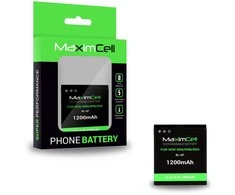 Akumuliatorius Maximcell skirtas Nokia N95/N96/E65 (BL-6F) 1200mAh Li-ion