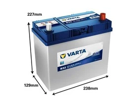 Varta Akumuliatorius 45 Ah 330 A EN 12V