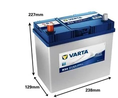 Varta Akumuliatorius 45 Ah 330 A EN 12V