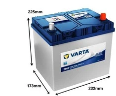 Varta Akumuliatorius 60 Ah 540 A EN 12V