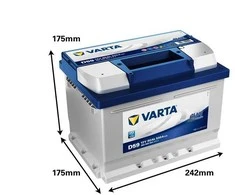 Varta Akumuliatorius 60 Ah 540 A EN 12V