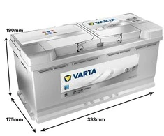 Varta Akumuliatorius 110 Ah 920 A EN 12V