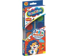 Akvarelė BAMBINO 5903235001857, 12 spalvų