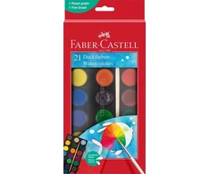 Akvarelė Faber-Castell 21 spalvos