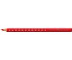 Akvarelinis pieštukas Faber-Castell Grip Jumbo, 1vnt, raudonas