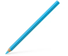 Akvarelinis pieštukas Faber-Castell GRIP Jumbo, 1vnt, neoninės mėlynos spalvos