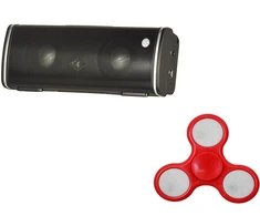 Albrecht MAX-treme „Bluetooth“ garsiakalbių komplektas ir „Spinner PNI Speedy“ raudonas LED garsiakalbis