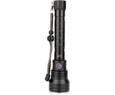 Aliumininis žibintuvėlis PNI Adventure F410, su 10W LED, 700 liumenų, iki 250 m, IP44, USB Type C, komplekte 3000mAh baterijos