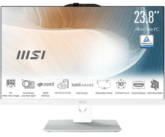 All-in-One PC MSI Modern AM242TP 1M-2022XEU Core 5 / 16GB / 512GB SSD / 24″ FHD / Jutiklinis ekranas / Windows 11 Pro (baltas)
