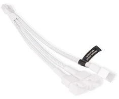 Alphacool Y-Splitter 4-pin to 3x 4-pin PWM 15cm – baltas