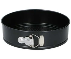 Alpina - Round baking tin / cake tin with non-stick coating 24x7 cm (juodas)