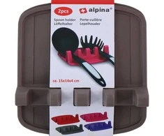 Alpina - Spoon / utensil holder 2 pcs (juodas)