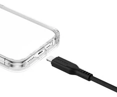 Oem Amazing Thing kabelis Tough Pro CLC120MTOBK – Type C į Lightning – PD 30W 3,2A 1,2 metras juodos spalvos