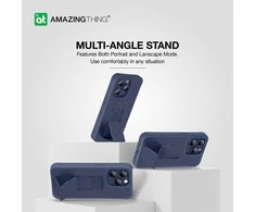 Amazing Thing Matte Pro Mag dėklas telefonui 12FT IP156.7PMPBU Apple iPhone 15 Pro Max mėlynos spalvos