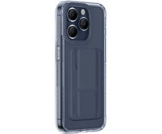 Amazing Thing Titan Pro Mag Wallet dėklas telefonui 10FT IP156.1PTWBU Apple iPhone 15 Pro mėlynos spalvos su stoveliu