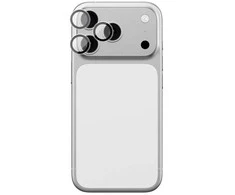 AmazingThing Lens Glass skirtas Apple iPhone 17 Pro / Pro Max with juodos spalvos Aluminum Frame