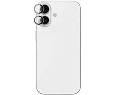AmazingThing Lens Glass skirtas Apple iPhone 17 with juodos spalvos Aluminum Frame